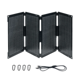BougeRV 50W Fiberglass Flexible Portable Solar Panel