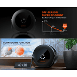 Spider Farmer Grow Tent Heater with Smart Temperature Control, Auto Settings, and 24H Timer