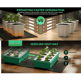 Mars Hydro 48" x 20.75" Seedling Heat Mat and Digital Thermostat Combo