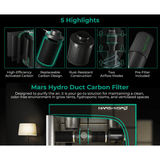 Mars Hydro 4" Inline Air Carbon Filter