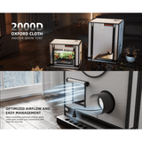 Spider Farmer 2' x 2' x 2' 8" (60 x 60 x 80 cm) Indoor Mini White Grow Tent