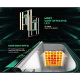 Mars Hydro FC-E3000 LED Grow Light + 3' x 3' Grow Tent + Inline Fan Combo with Speed Controller
