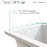 Swiss Madison Voltaire 60" x 30" Left-Hand Drain Alcove Bathtub (15 - Pack)