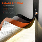 Spider Farmer 2' x 2' x 2' 8" (60 x 60 x 80 cm) Indoor Mini White Grow Tent