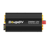 BougeRV 2000W 12V Pure Sine Wave Inverter with Bluetooth
