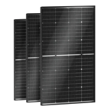 BougeRV N-Type 12V/24V 200 Watt Bifacial 16BB Solar Panel