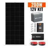 Rich Solar - 200 Watt Complete Solar Kit