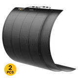 BougeRV Arch Pro 200W N-Type TOPCon Flexible Solar Panel (12V/24V Compatible)
