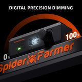 Spider Farmer G1000W x 2 LED Grow Lights + 5' x 10' Grow Tent + 6" Inline Fan Combo with Temperature and Humidity Controller + 6" Clip Fan