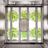 Spider Farmer G5000 LED Grow Light + 4' x 4' Grow Tent + 6" Inline Fan Combo with Temperature and Humidity Controller + 6" Clip Fan