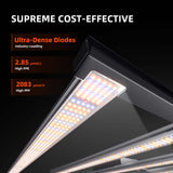 Spider Farmer G8600 x 2 LED Grow Lights + 5' x 10' Grow Tent + 6" Inline Fan Combo with Temperature and Humidity Controller + 6" Clip Fan