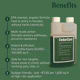 ICT Organics CedarCure - 16oz bottle