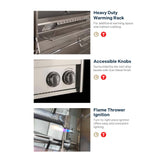 AOG 30" Built-In "T" Series Gas Grill