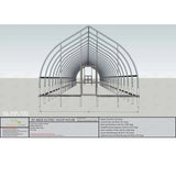 Bootstrap Farmer Gothic All-Metal Hoop House Kit