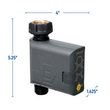 B-hyve Bluetooth 1-Outlet Hose Faucet Timer | Online Packaging | 90205Z