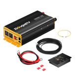 BougeRV 12V 200 Watt Rigid Solar System Kit
