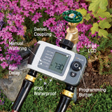 B-hyve XD Bluetooth 2-Outlet Hose Faucet Timer | 24632