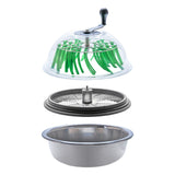 24 in Clear Top Manual Bowl Trimmer