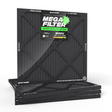 PuroAir HVAC Mega Filter MERV 13 Pleated Plus Activated Carbon Air Filter