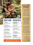 Backwoods Survival Guide - Living Off The Land No. 33: Frugal Living Tips, Suburban Homesteaders, Save Big On Gardening, Canning & Meal Prep Tips, Self-Sufficiency, Homegrown Food Production & More!