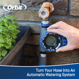 Orbit Elevated 1-Outlet Programmable Hose Faucet Timer 28235