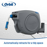 100 ft x 5/8 in Auto-Retractable Garden Hose Reel 28263