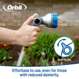 Orbit Elevated 7-Pattern Metal Thumb Control Nozzle 28272
