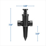 Adjustable Pattern Spot Sprinkler on Spike 29807