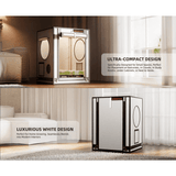 Spider Farmer 2' x 2' x 2' 8" (60 x 60 x 80 cm) Indoor Mini White Grow Tent