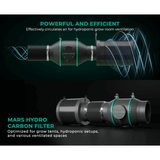 Mars Hydro 6" Inline Duct Fan with Temperature and Humidity Controller
