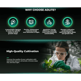 Mars Hydro ADLite UV 27W + IR 15W Supplemental LED Grow Light Bars Combo - Set of 2