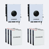 Humless IP65 Wall-mountable Batteries w/ 6kW Universal Inverter