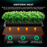Mars Hydro 48" x 20.75" Seedling Heat Mat and Digital Thermostat Combo