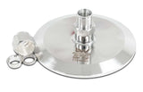 1/2" Compression End Cap 1.5" Triclamp