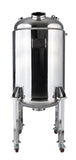 300L ASME Single Jacket Solvent Tank 350psi Max - Bare