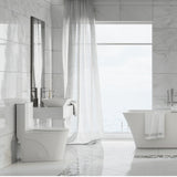 Swiss Madison St. Tropez One-Piece Elongated Toilet Vortex Dual-Flush 1.1/1.6 gpf (6 - Pack)