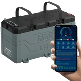 Epoch Batteries 36V 100Ah LiFePO4 Lithium Battery - Bluetooth, Heating, Waterproof