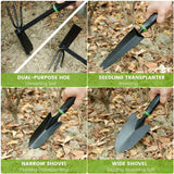 Mars Hydro 6 Piece Heavy Duty Garden Tool Set