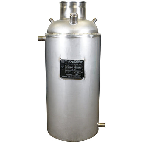 ASME Certified 50L Jacketed Solvent Tank 304L - Bare – Grow It Depot