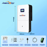 AmenSolar N3H-X12US 12KW Split Phase Hybrid Solar Inverter
