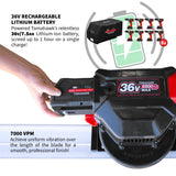 Tomahawk Battery Power Screed 36V 7ah Single Aluminum Blade Bundle (Choose 4ft, 6ft, 8ft, 10ft, 12ft, 14ft)