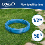1/2" x 50' Blu-Lock Pipe 37596