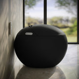 Swiss Madison Plaisir Smart One-Piece 1.28 GPF Single Flush Toilet in Matte Black