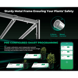 Mars Hydro FC-E3000 LED Grow Light + 3' x 3' Grow Tent + iFresh Inline Fan Combo with Temperature and Humidity Controller