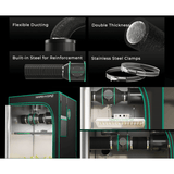 Mars Hydro 6" Inline Duct Fan and Carbon Filter Combo with Speed Controller