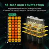 Mars Hydro SP 3000 300W Full Spectrum Grow Room LED Grow Light