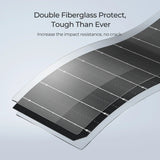 BougeRV 12V 200 Watt Flexible Solar System Kit