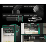 Mars Hydro 6" Inline Duct Fan and Carbon Filter Combo with Speed Controller