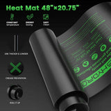 Mars Hydro 48" x 20.75" Seedling Heat Mat and Digital Thermostat Combo