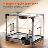 Spider Farmer 1' 4" x 2' x 1' 8" (40 x 60 x 50 cm) Indoor Mini White Grow Tent